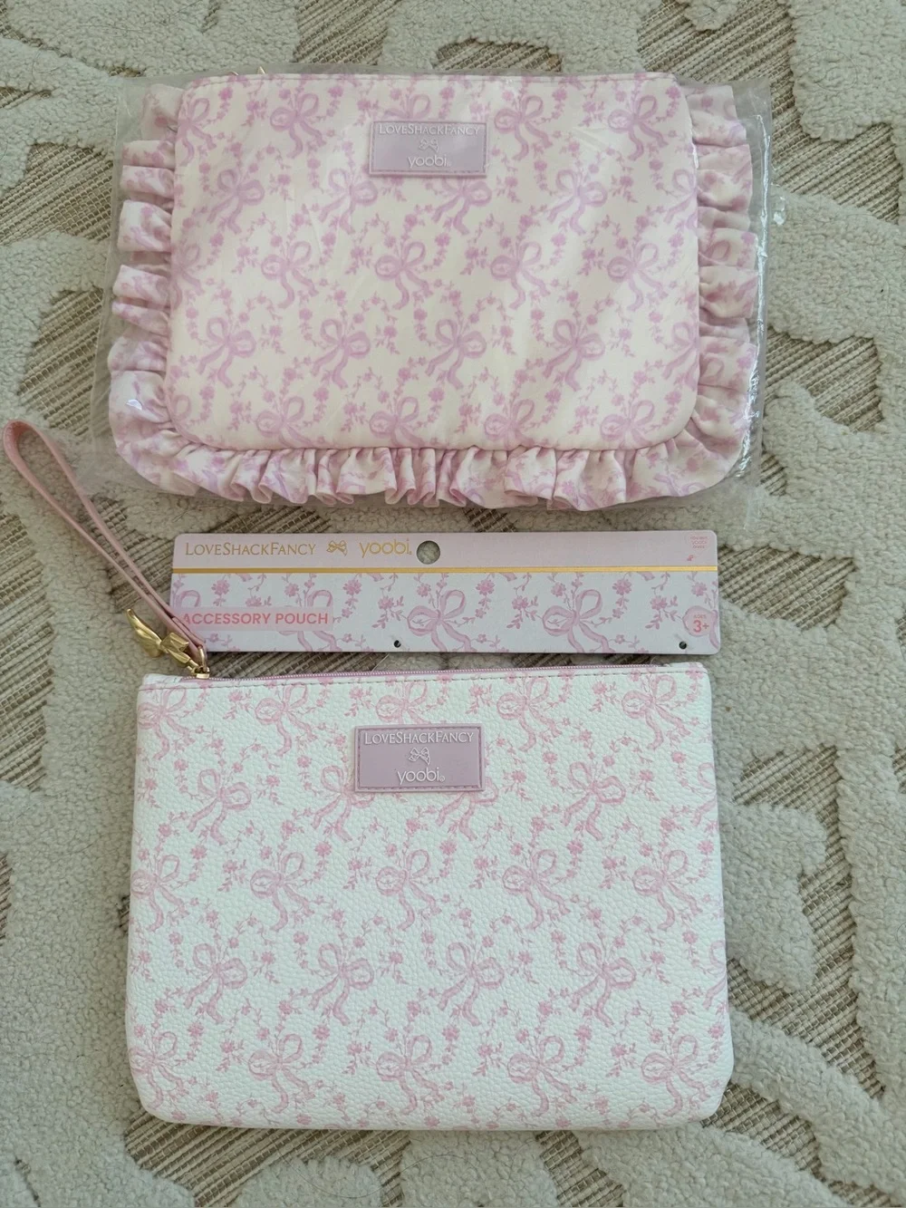 Loveshackfancy pouches